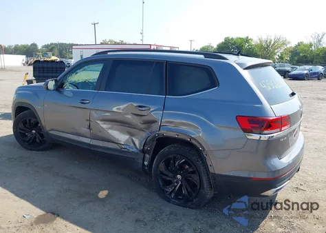 2022 Volkswagen Atlas Se из США, поврежденный, VIN 1V2HR2CA7NC526848